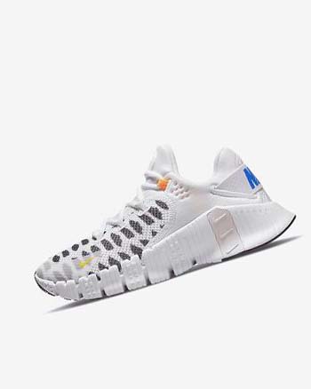 Nike Free Metcon 4 Negros Blancos Azules Amarillos | MX 5586